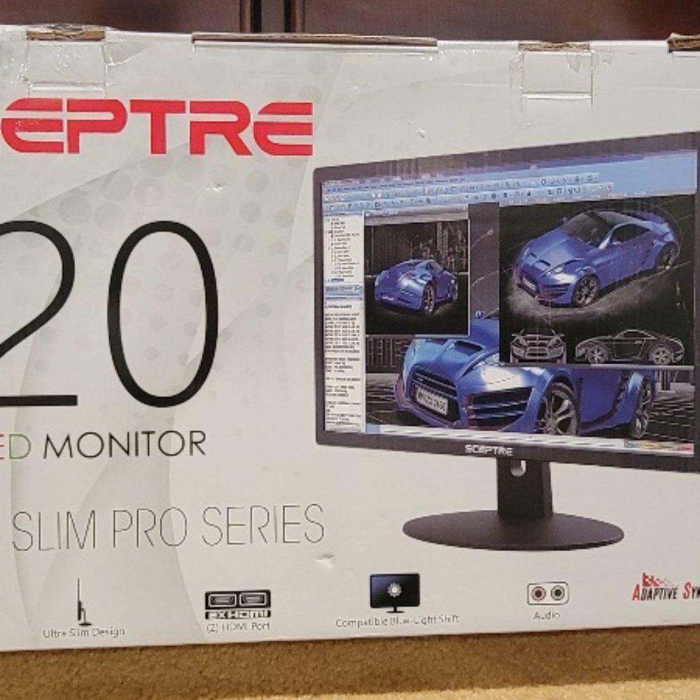 Sprectre 20" Led Monitor Ultra Slim  Pro Series